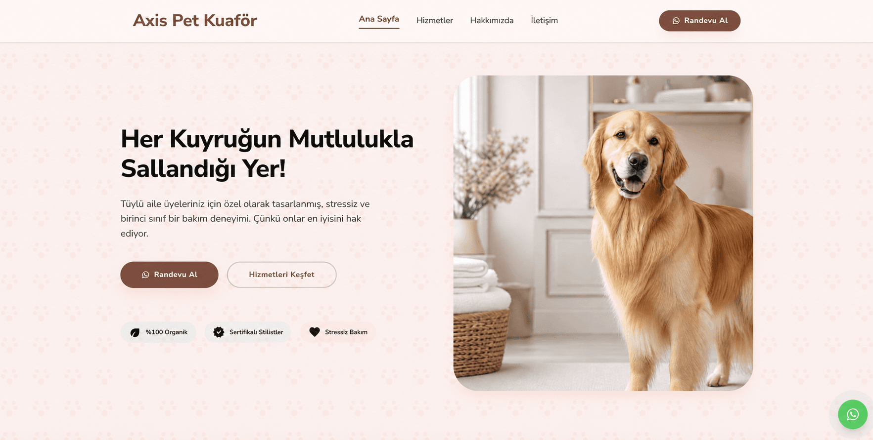 Pet Kuaför Web Sitesi Nasıl Olmalı? Güven Veren ve Randevu Getiren Rehber